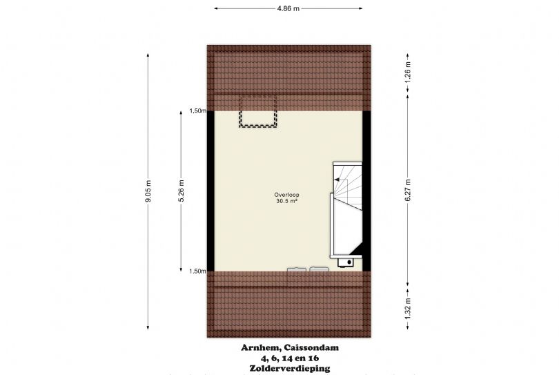Afbeelding Caissondam 14, 6846 TE Arnhem : 25