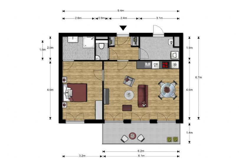 Afbeelding Maagdendries 67 B02, 6211 RW Maastricht : 18
